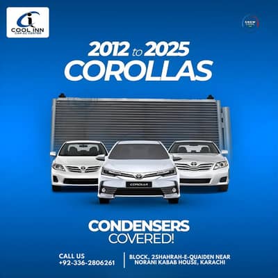 Top-Quality Car AC Condenser for all models