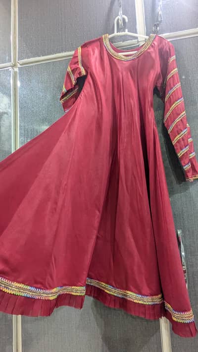 Red and black frock. . Red 3pc, Black 2 pc. . u can buy one or both