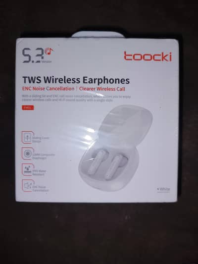 (Imported) Toocki Earbuds Earphone Available New Box Pack