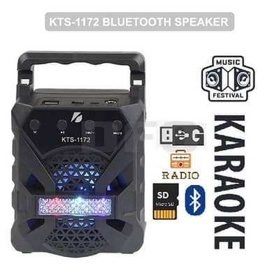 Bluetooth Speaker Portable Mic Supportes KTS-1172