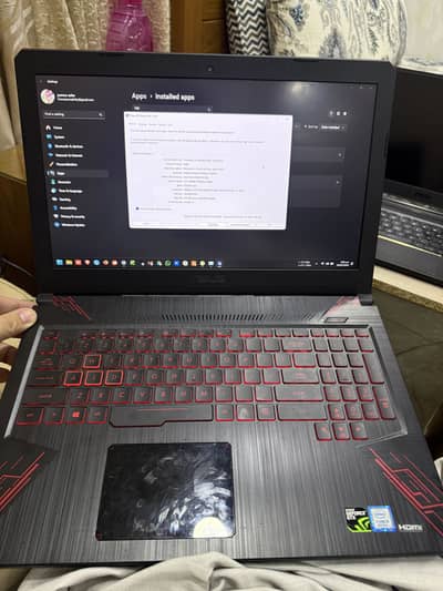 ASUS TUF Gaming FX504GE gaming laptop core i5 8300h 1050ti 512gb ssd