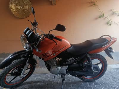 yahama ybr 125g orange matt