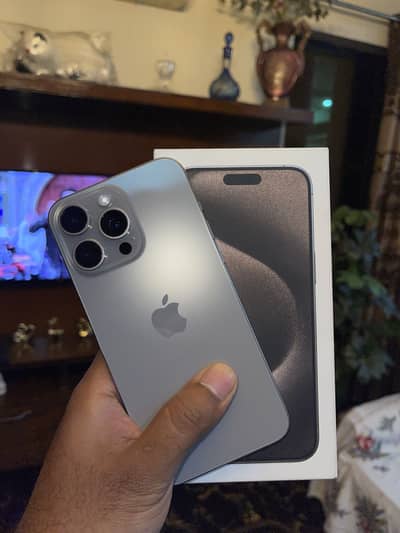 Iphone 15 Pro Max 256gb Pta Approaved