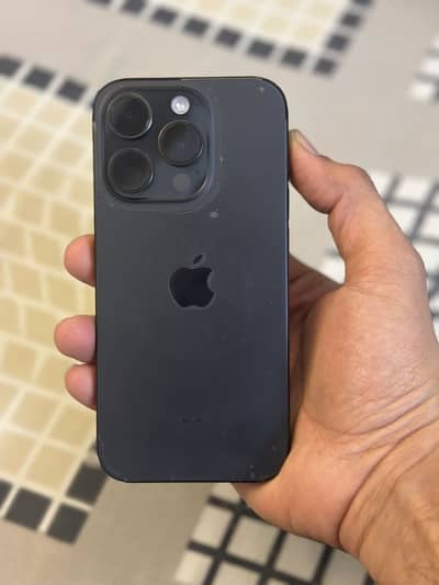 iPhone 15 Pro JV – Black – 128GB – Condition 10/10