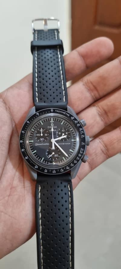 Omega MoonSwatch Working Chronographs