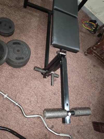 54kg Multi Position Bench Press / Dumbbells