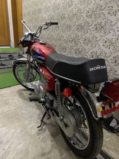 Honda 125 Red color 2024 model