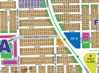 Spacious 1 Kanal 80FT ROAD Plot Build Your Luxurious Lifestyle Plot Sector Q in DHA MULTAN PHASE- 1