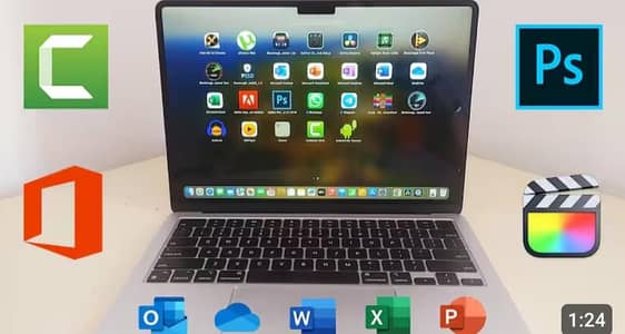 All software for Mac installation using Anydesk or TeamViewer