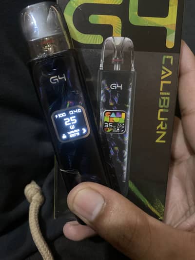 Caliburn G4 35watts device With Box And Cabel