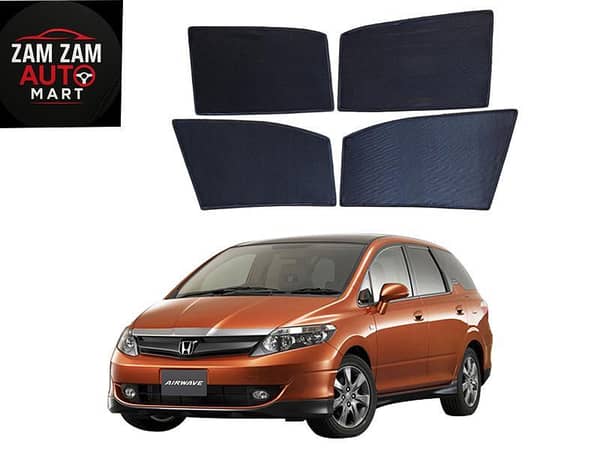 Honda Airwave Premium Quality Japani Sun Shades 4 PCS - Model 2005-2008