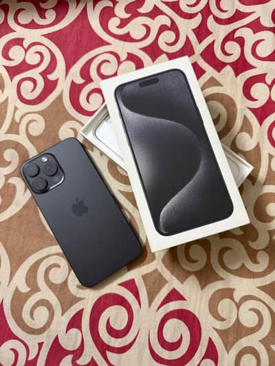 iPhone 15 Pro Max. (256 PTA APPROVED)