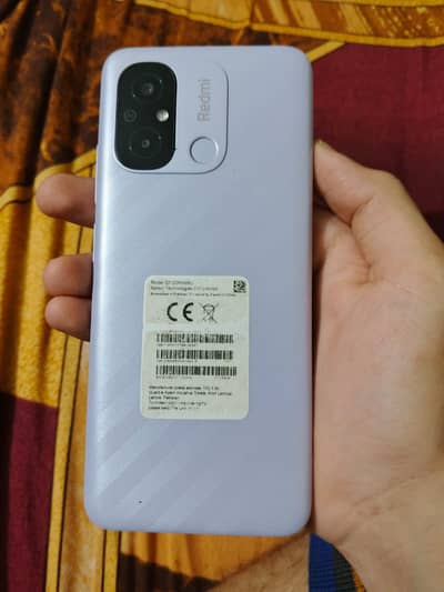 Xiaomi Redmi 12c with original box dual sim pta approved