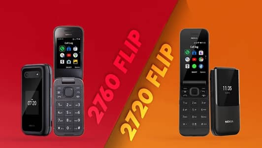 NOKIA 2760 FLIP V KAIOS 3.1.                       HMD 2780 4G LTE