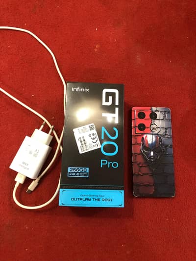Infinix gt 20 pro pta duel sim approve phone wirh compete box