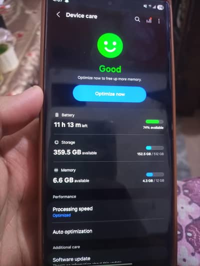 S22 ultra 12/512 official pta