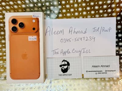 17 ProMax 256 Jv ORANGE n Silver