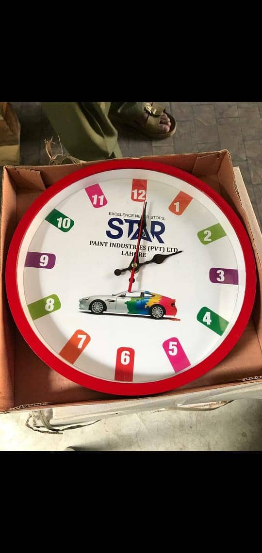 wall clock 5