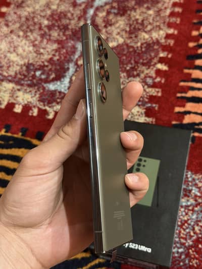 Samsung s23 ultra non pta 12.512 gb complete box cable