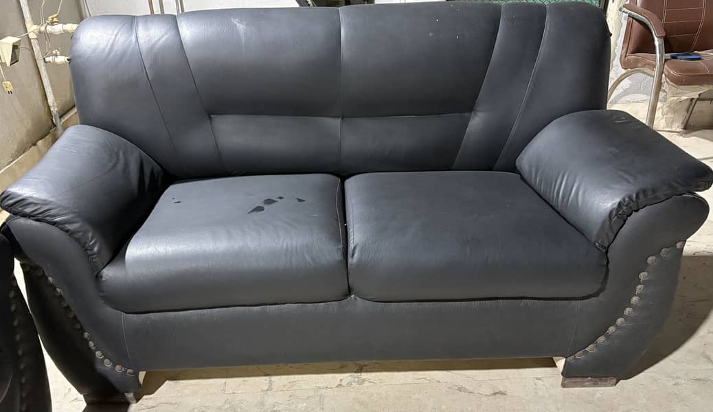 Leather Sofa set 2