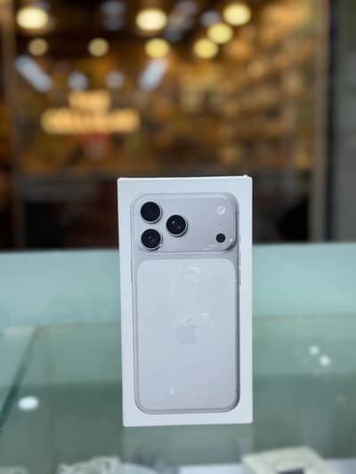 iPhone 17Pro Max JV Silver 256GB Non Active Box Packed