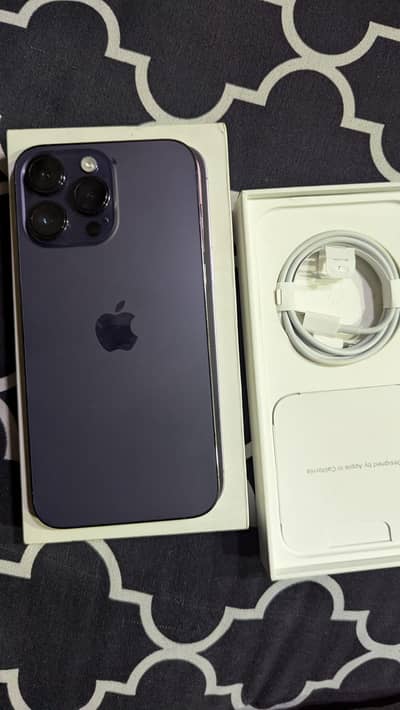 I phone 14 pro max jv 128gb