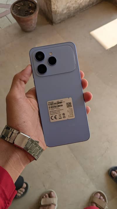 Tecno spark40 with box and charger 10/10 all okay 