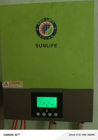 Sunlife inverter 3kw