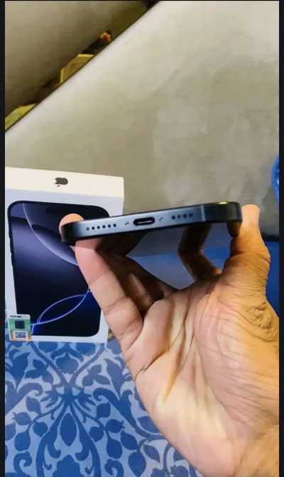 Iphone 16 pro max jv 100health 256gb black