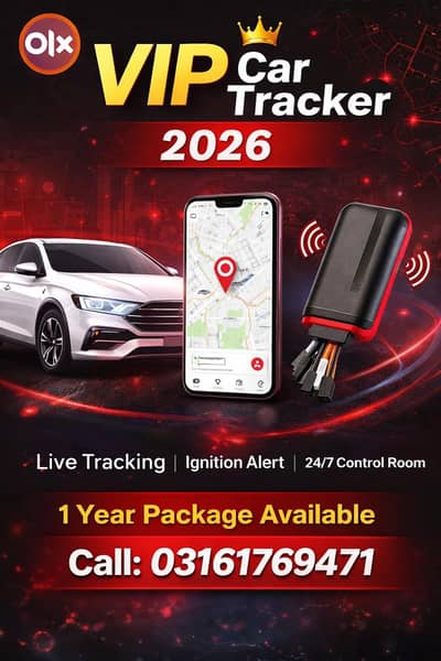 Premium GPS Tracker with 24/7 Monitoring – All Pakistan Installation