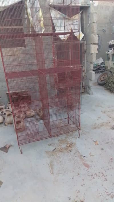 for sale cage available 3 portion and 8 portion