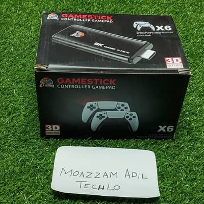 X6 64GB Classic HDMI Game Stick | 8K HD TV Console | 2.4G Wireless