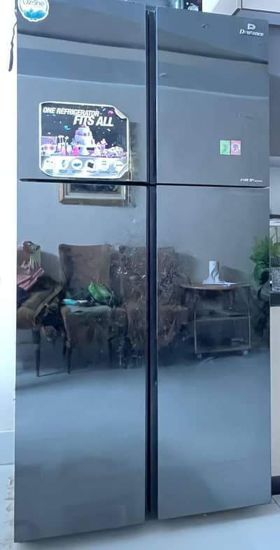 Dawlance Double Door Refrigerator | Inverter | Glass Finish