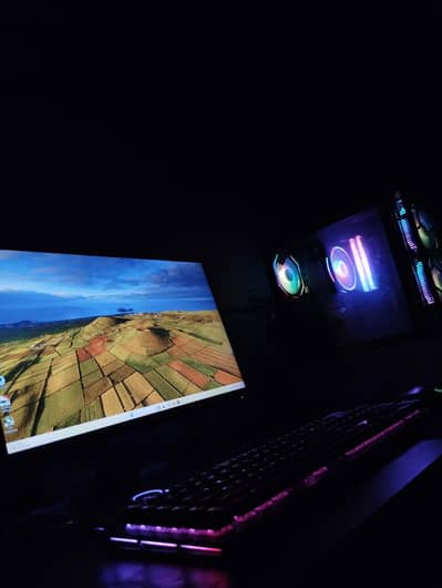 Ryzen 5 5600 X570 Full RGB Gaming PC For Sale Exchange Possible