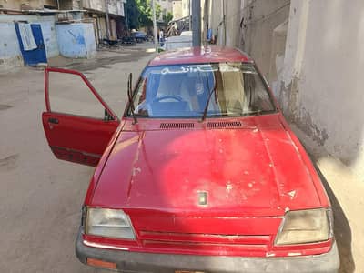 SUZUKI KHYBER 1995 RED COLOR