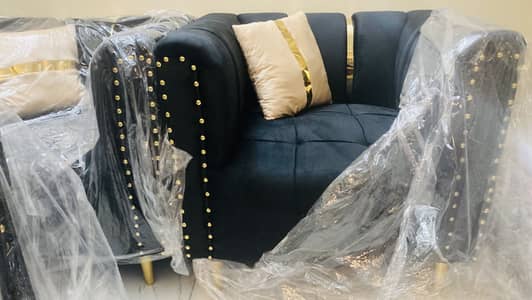 Sofa Set 5 Seat Brand New | 7 days use only