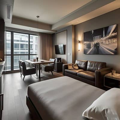 282 Sqft Studio Apartment in Dubai Twin Towers Al-Kabir Downtown