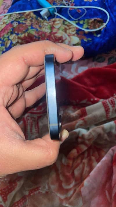 in black colour and neat phone