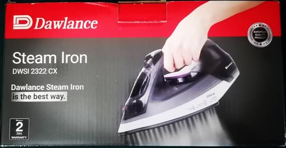 New Dry+Steam Iron Light weight (Dawlance) Light Weight Istri
