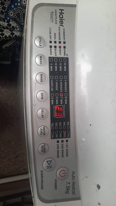 Haier Fully Automatic Machine