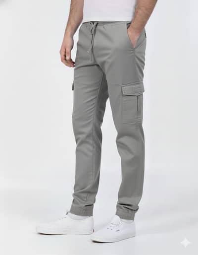 Men 6 Pocket Cargo Trousers