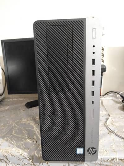 HP G3 800 Tower i5 6th Generation 8GB/256GB SSD + DELL E2416H 24" LCD