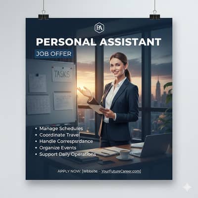 Female office assistant