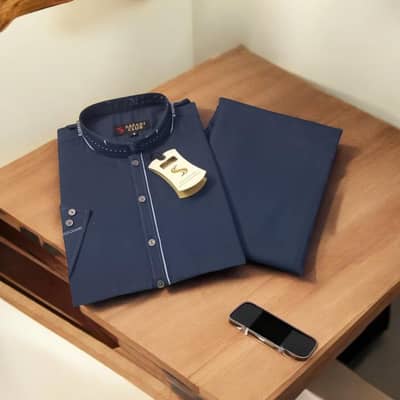 Gent's Stitched Shalwar Kameez Small Medium Large Washing Wear Premium