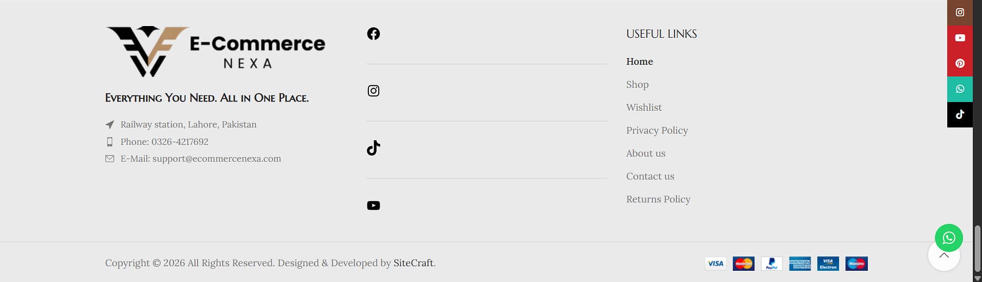 Fully Functional WordPress eCommerce Website 3
