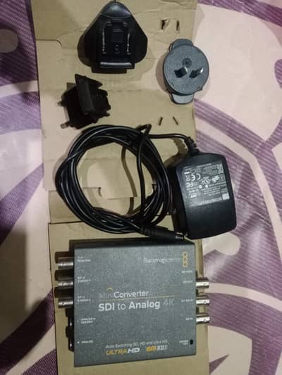 Sdi to Analog and Analog to Sdi converter