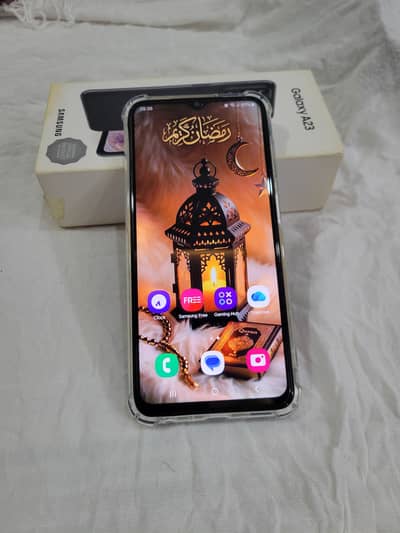 Samsung A23 6 128 for sell not open no fault exchange any mobile
