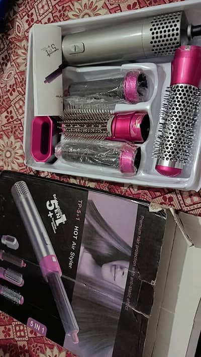 Hot air styler 5 in 1