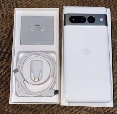 Google Pixel 7 Pro 12/256 Complete Box Urgent Sale Connect Wtp No