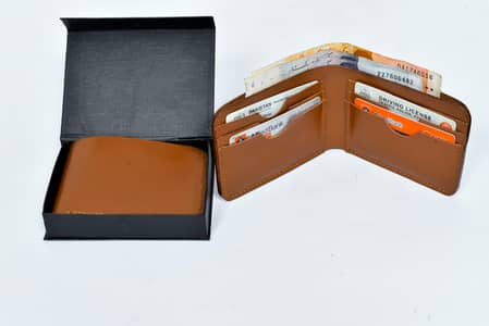 100% pure leather wallets